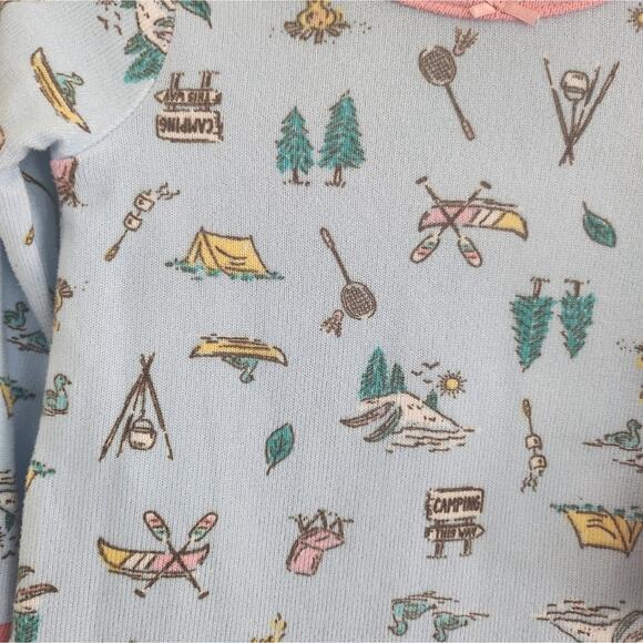 18M Sleep On It Kids Pajama Set Camping Print - Picture 3 of 5